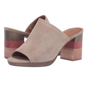 Frye Blake Chevron Mule Heels - Size 7